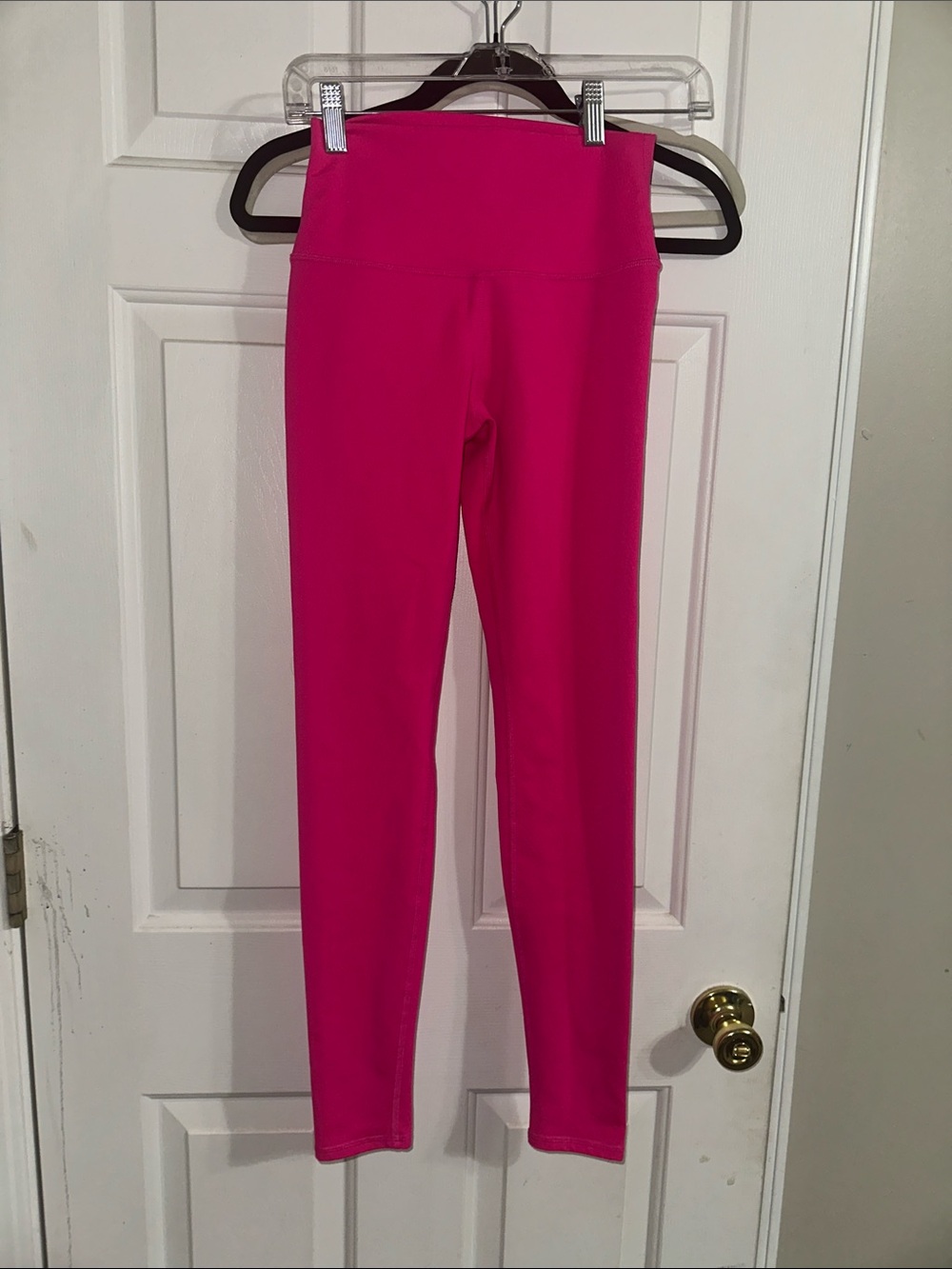 Alo . SIZE XS Hot Pink High-Waist Leggings